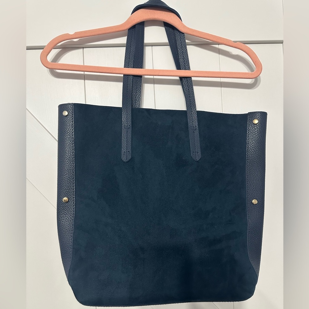 Navy Blue Tote Bag